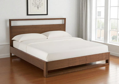 Brown Wood And California King Bed Frame HomeRoots