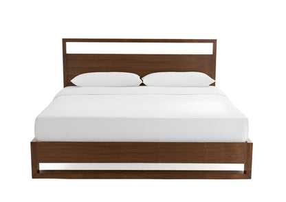 Brown Wood And California King Bed Frame HomeRoots
