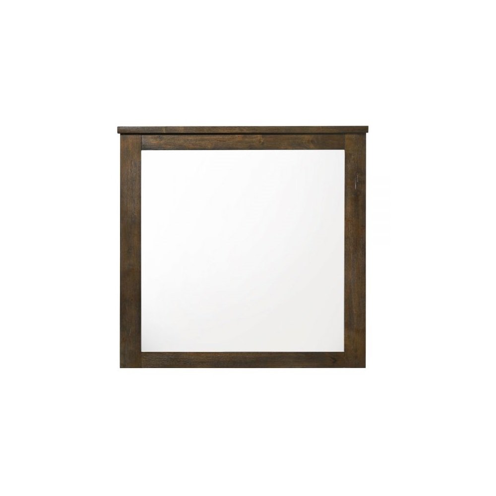 40" Square Wood Framed Mounted Dresser Mirror HomeRoots