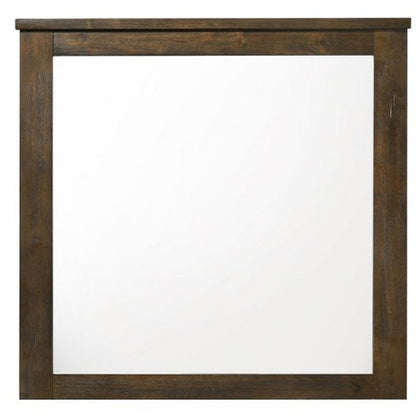 40" Square Wood Framed Mounted Dresser Mirror HomeRoots