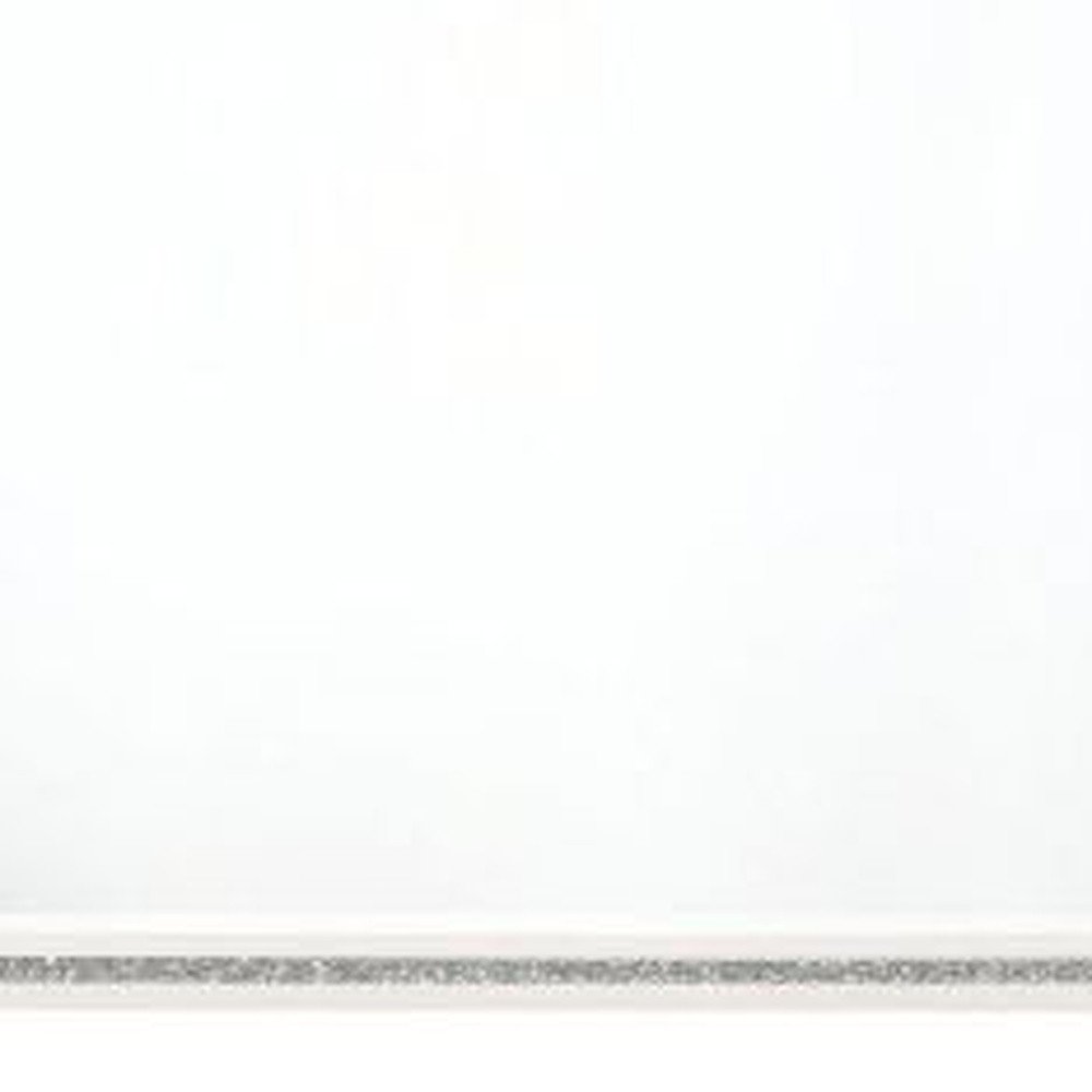35" White Wood Framed Mounted Dresser Mirror HomeRoots
