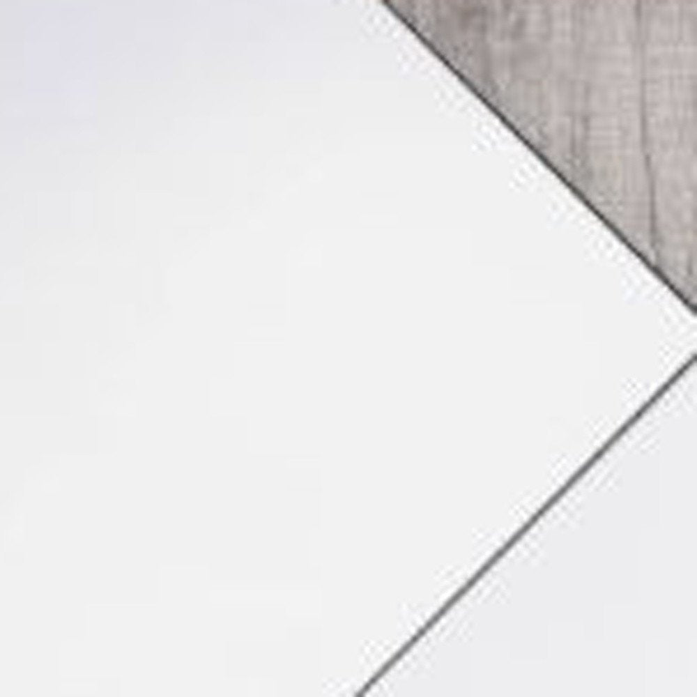 Set of Two Natural Metal Framed Accent Mirror HomeRoots