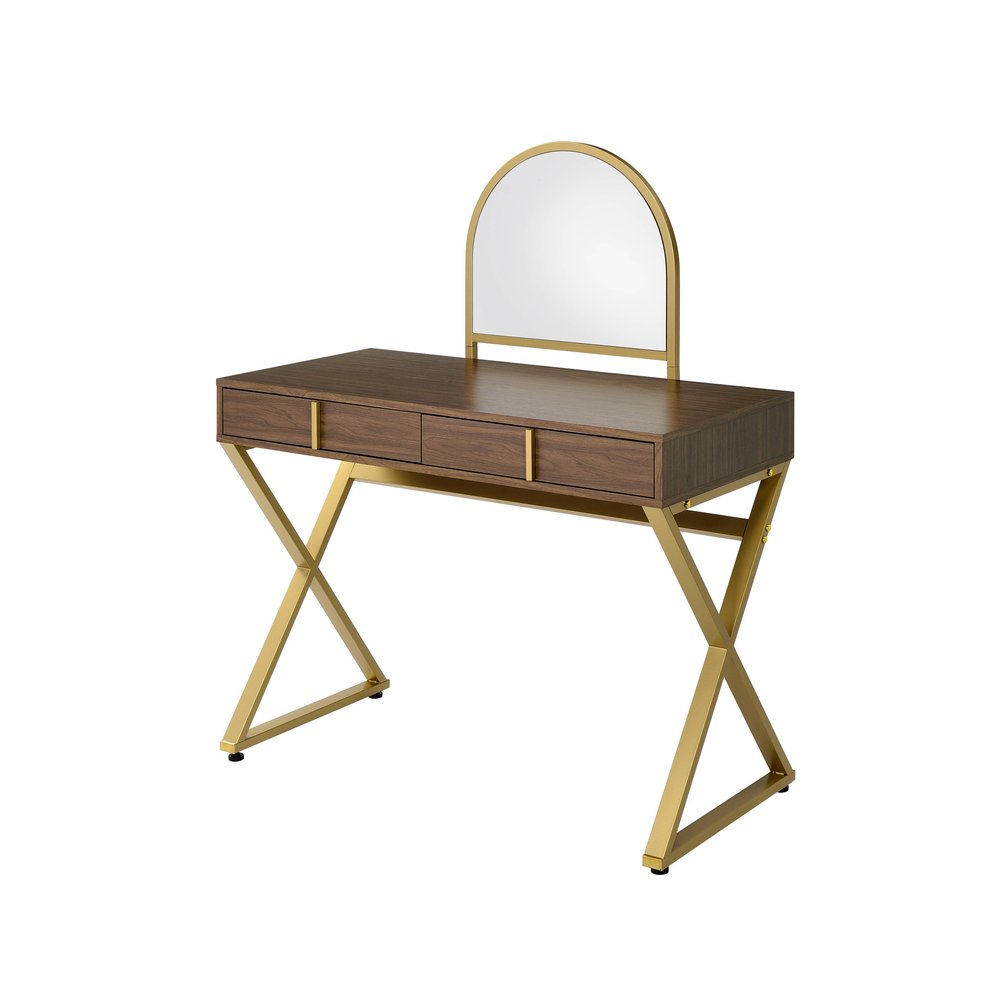 42" Vanity Table with Mirror HomeRoots