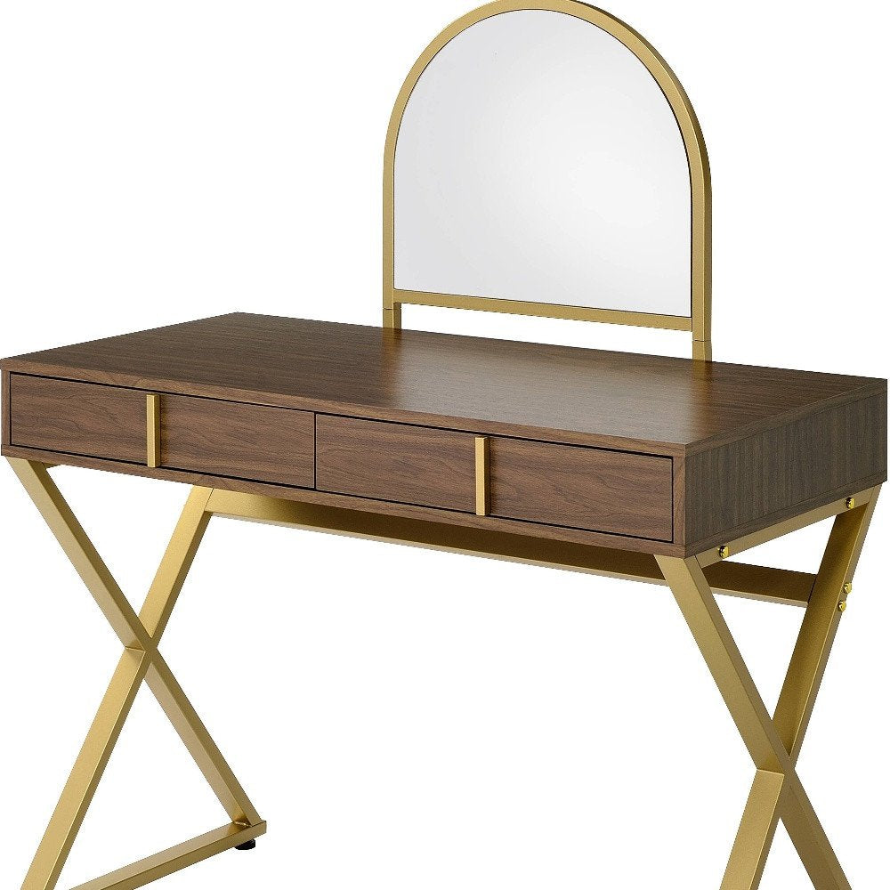 42" Vanity Table with Mirror HomeRoots