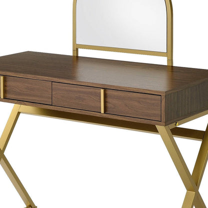42" Vanity Table with Mirror HomeRoots