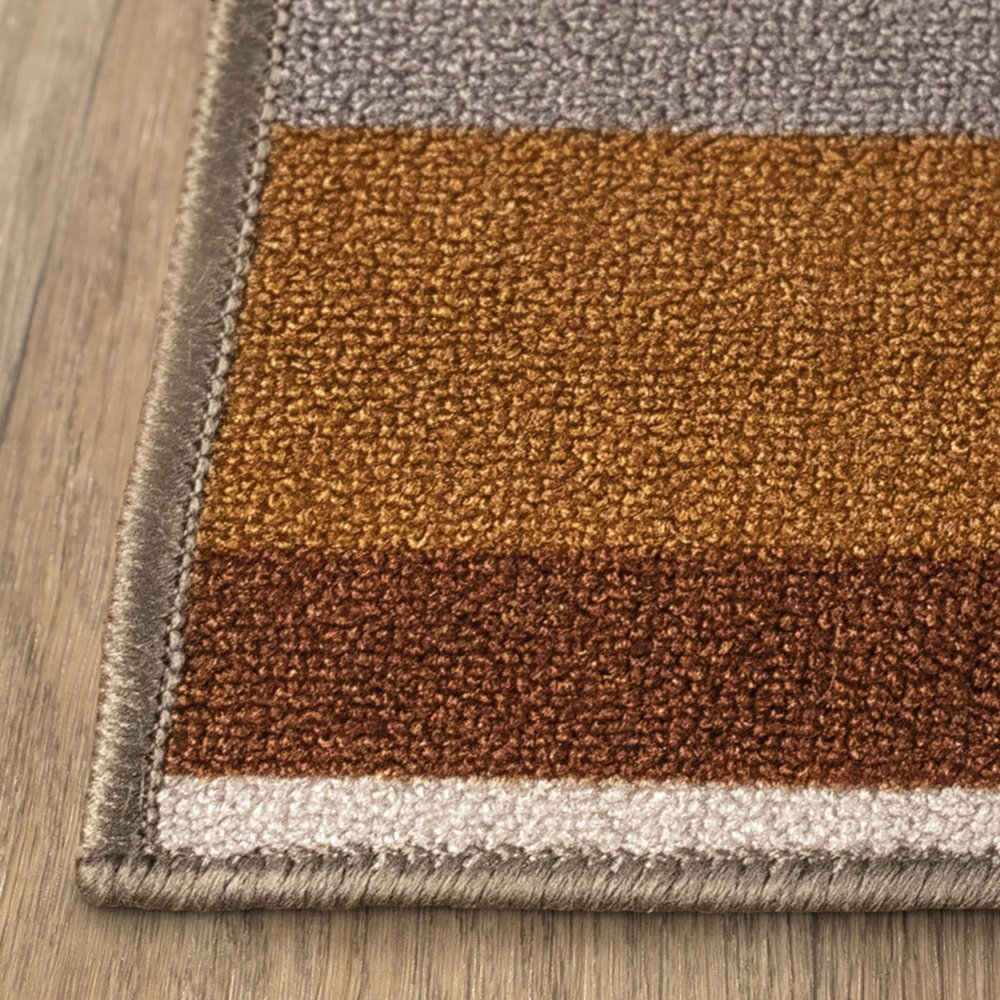2' X 3' Gray Beige And Red Indoor Outdoor Area Rug — view 3