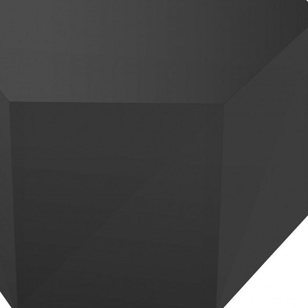 9" Grey Hexagon End Table - FurniFindUSA