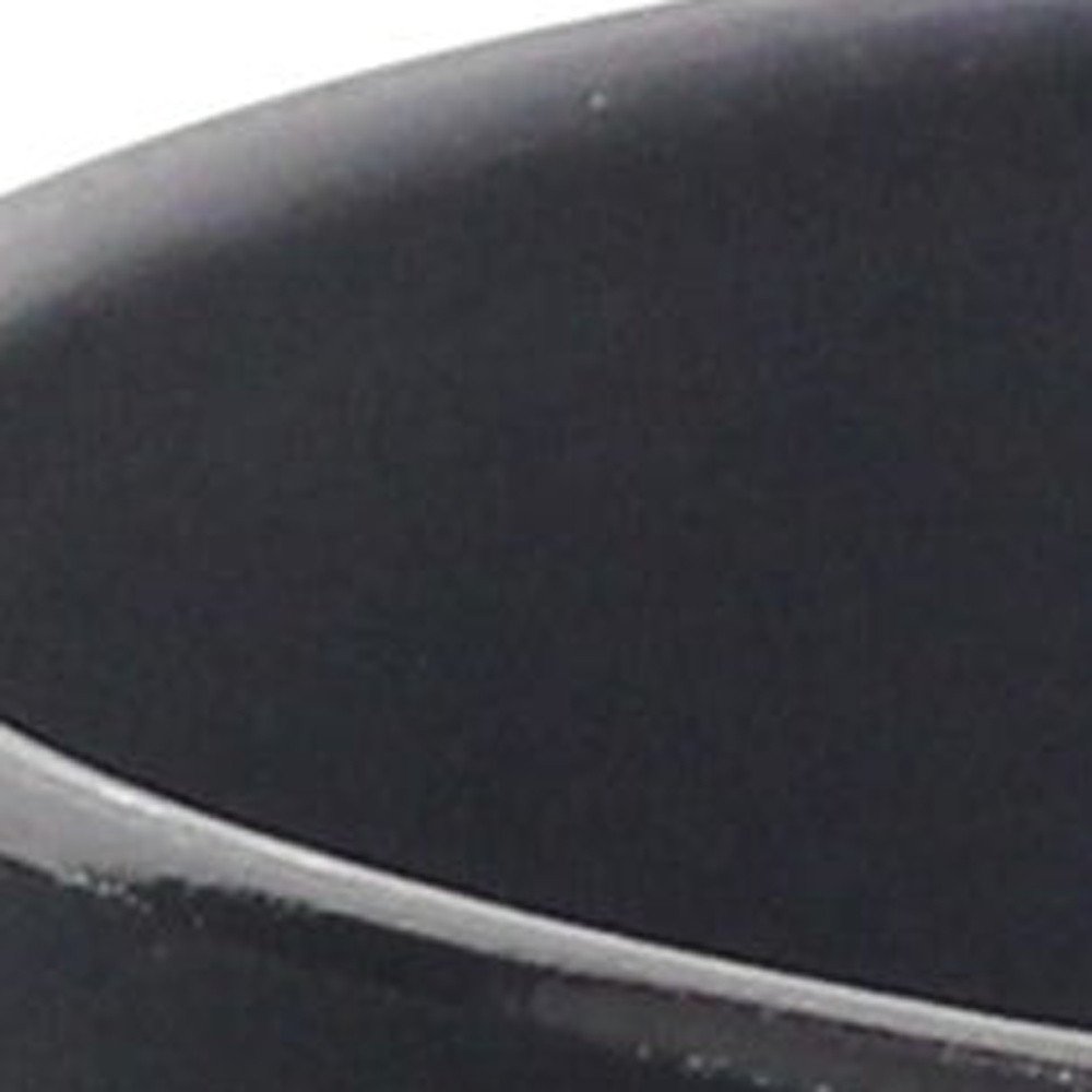 7" Black Recycled Plastic Indoor Outdoor Round Pot Planter HomeRoots