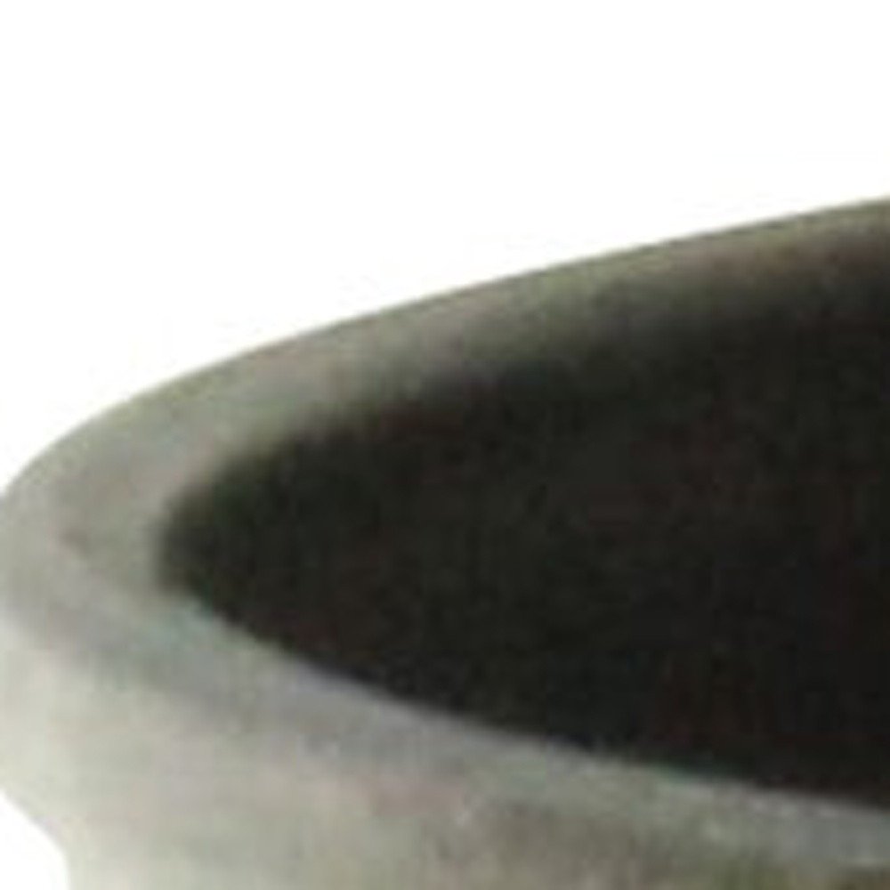 6" Gray Recycled Plastic Indoor Outdoor Round Pot Planter HomeRoots