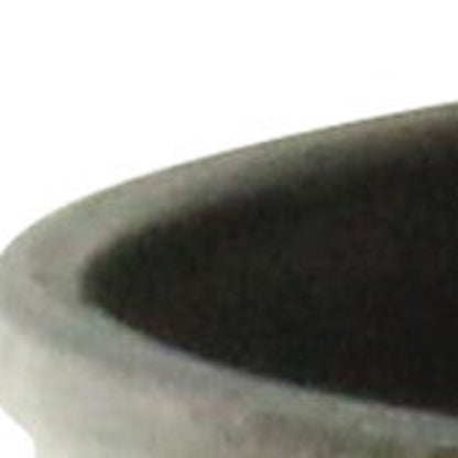 6" Gray Recycled Plastic Indoor Outdoor Round Pot Planter HomeRoots