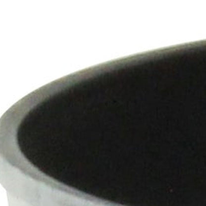 6" Silver Recycled Plastic Indoor Outdoor Round Pot Planter HomeRoots