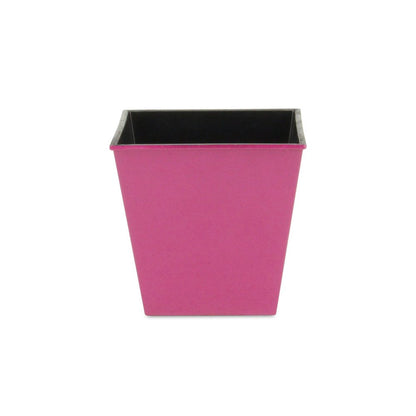 5" Hot Pink Recycled Plastic Indoor Outdoor Square Pot Planter HomeRoots