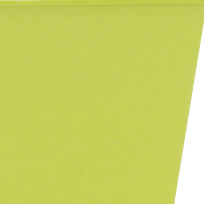 5" Lime Green Recycled Plastic Indoor Outdoor Square Pot Planter HomeRoots
