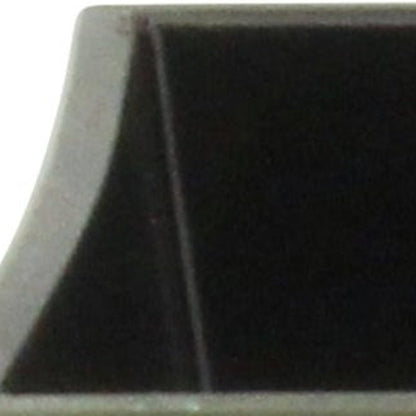 5" Silver Recycled Plastic Indoor Outdoor Square Pot Planter HomeRoots