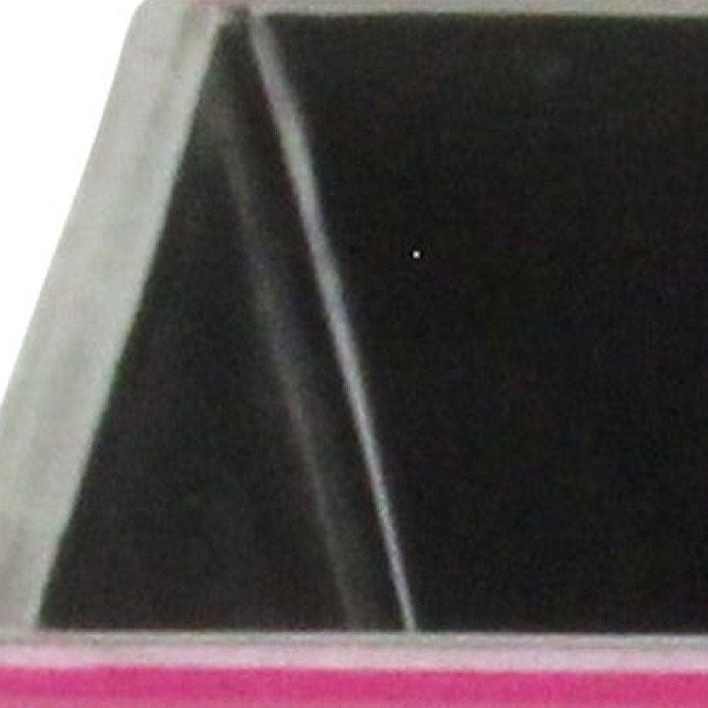 7" Hot Pink Recycled Plastic Indoor Outdoor Square Pot Planter HomeRoots