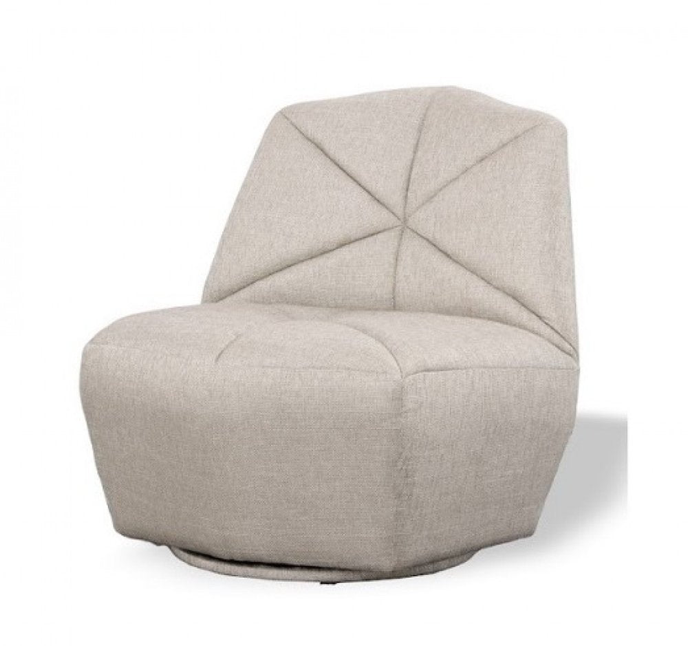 31" Gray Upholstered Lounge Chair HomeRoots