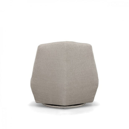 31" Gray Upholstered Lounge Chair HomeRoots