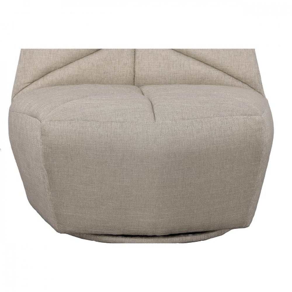 31" Gray Upholstered Lounge Chair HomeRoots