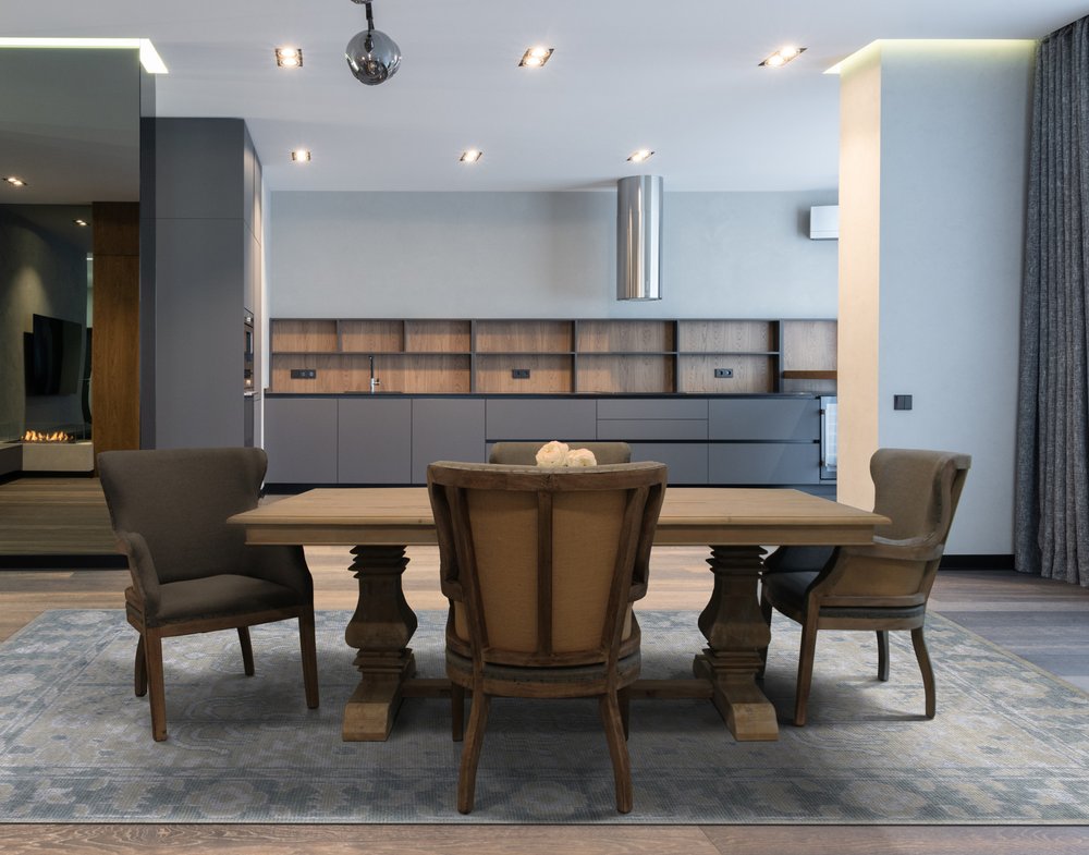 25" Gray Linen And Natural Solid Color Arm Chair HomeRoots