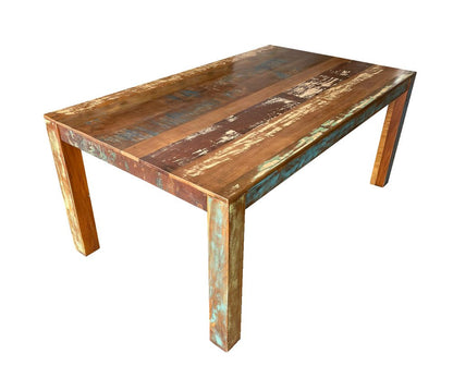 72" Brown Solid Wood Dining Table HomeRoots