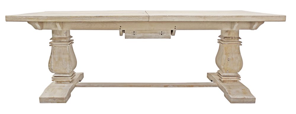 90" Light Brown Rectangular Solid Wood Butterfly Leaf Dining Table HomeRoots