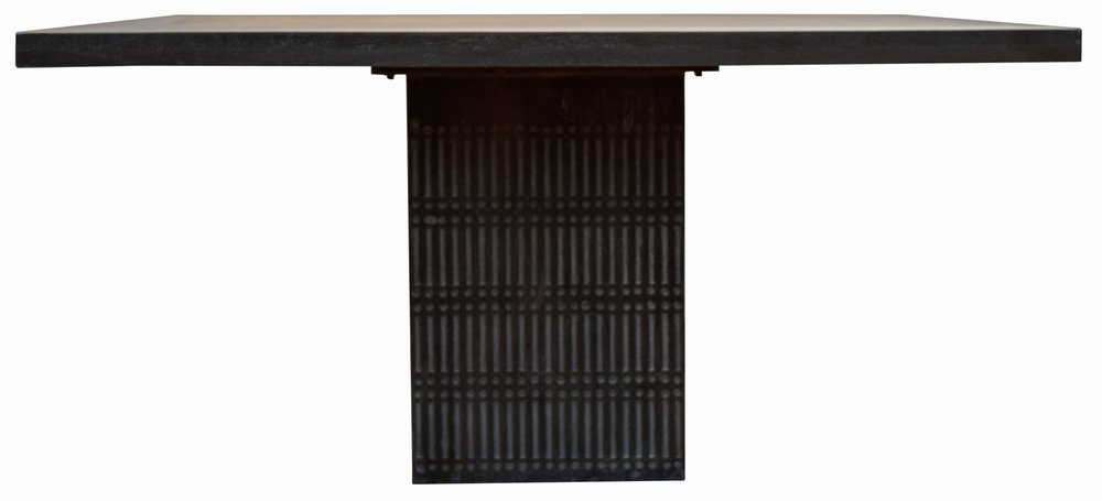 60" Brown Square Solid Wood Dining Table HomeRoots