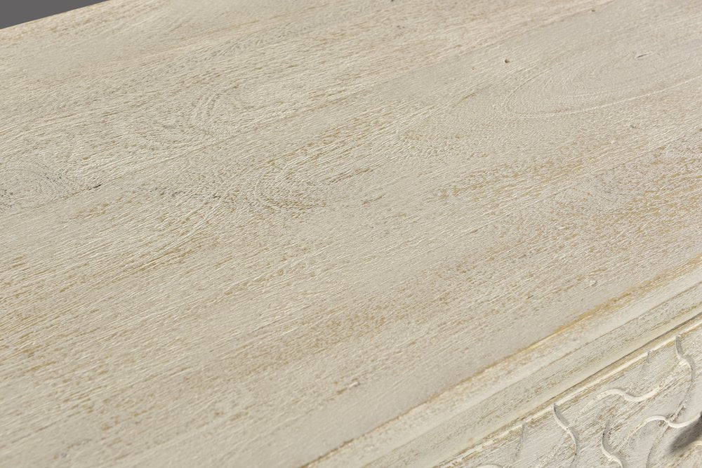 30" White Four Drawer Nightstand HomeRoots