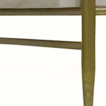 28" White Solid Wood Two Drawer Nightstand HomeRoots