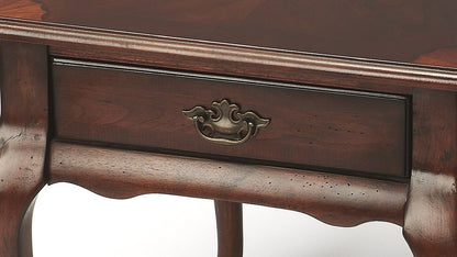 25" Dark Brown Solid And Manufactured Wood Rectangular End Table With Drawer HomeRoots