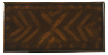 24" Wood Brown End Table With Shelf HomeRoots