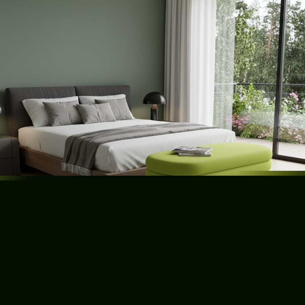 44" Green Velvet Tufted Oval Ottoman HomeRoots
