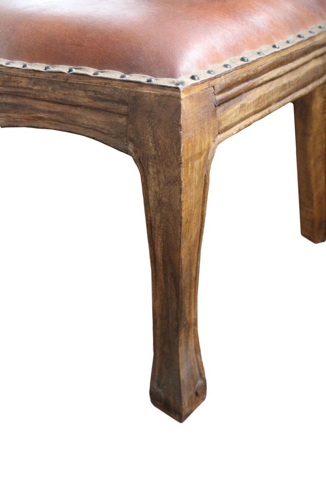 Five Piece Natural Round Solid Wood Dining Set with Four Chairs HomeRoots