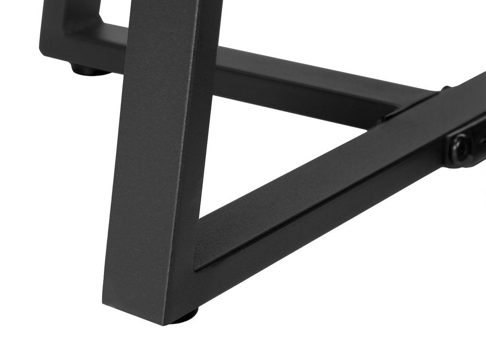 22" Black Round End Table HomeRoots