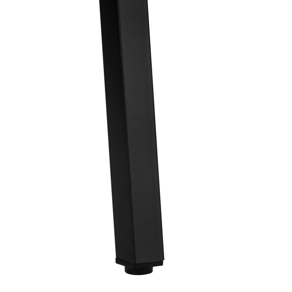 23" Black And Gray End Table With Shelf HomeRoots