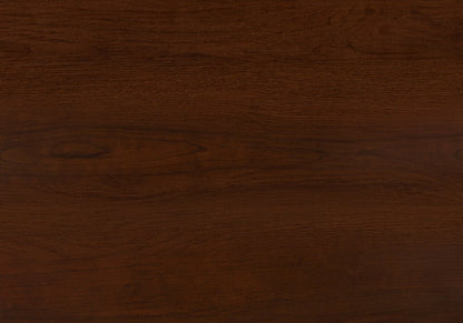 36" Brown Wood Corner Frame Console Table