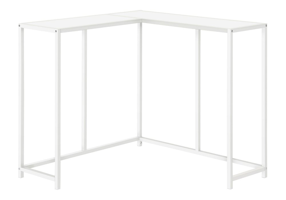 32" Black Laminate and Iron Frame End Table HomeRoots