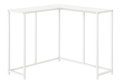 32" Black Laminate and Iron Frame End Table HomeRoots