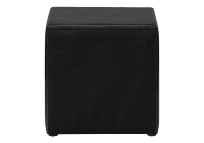 21" Black Wood Two Drawer Nightstand HomeRoots