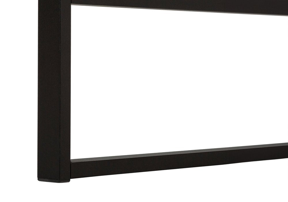49" Brown and Black Computer Desk HomeRoots