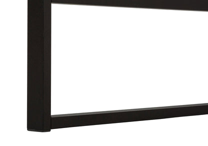 49" Brown and Black Computer Desk HomeRoots