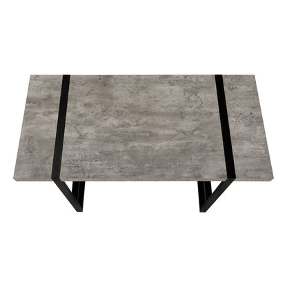 49" Gray and Black Computer Desk HomeRoots