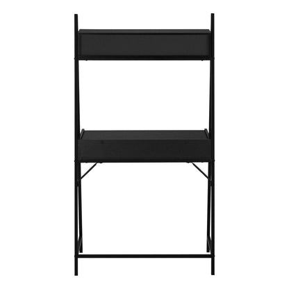 32" Black Computer Desk With Four Drawers HomeRoots