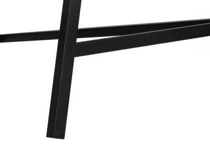 32" Black Computer Desk With Four Drawers HomeRoots