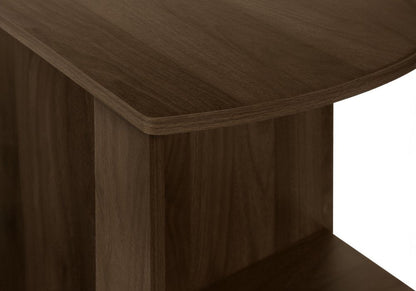 47" Brown Wood Corner Computer Desk