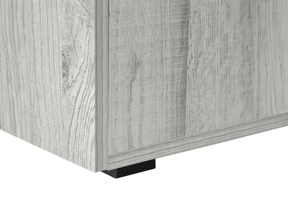 47" Gray and Black Wood and Metal Sled Computer Desk HomeRoots