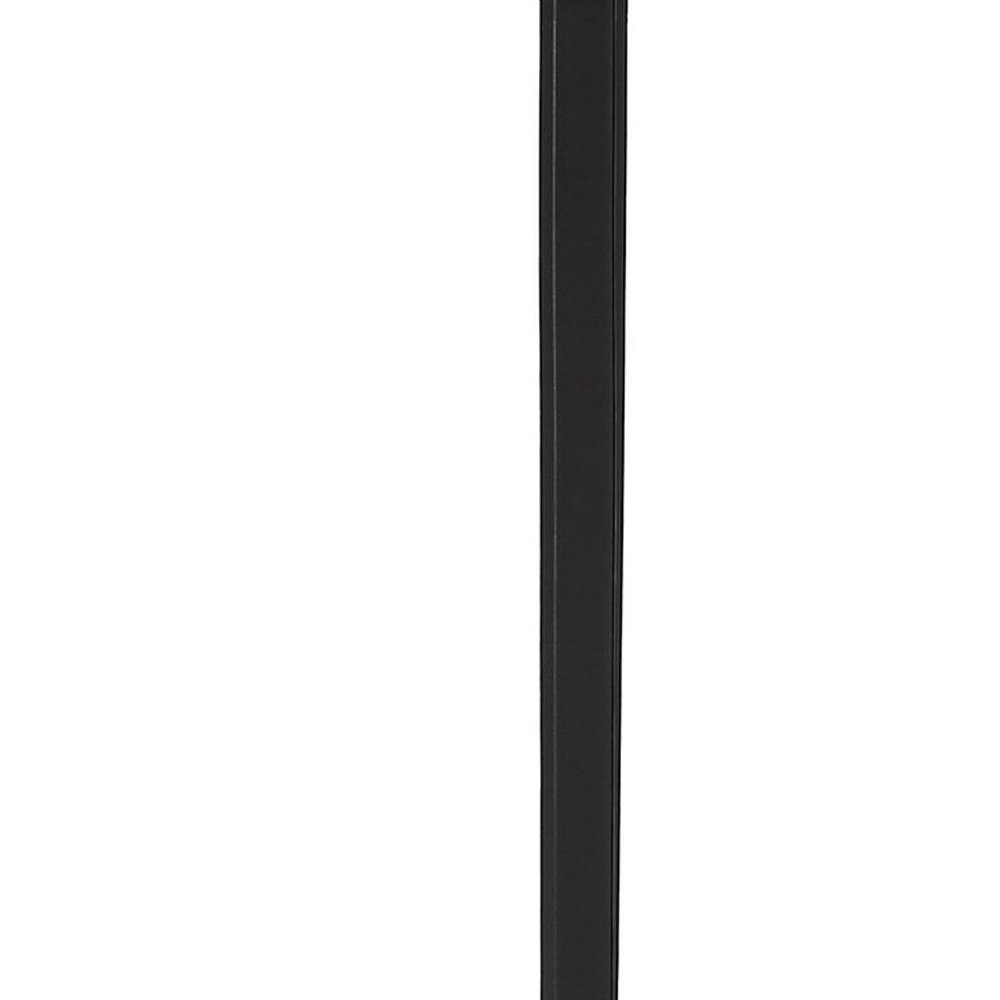 47" Gray and Black Wood and Metal Sled Computer Desk — view 9