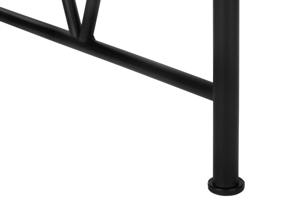 47" Brown and Black Computer Desk With Three Drawers HomeRoots