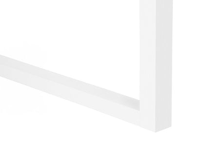 47" White Computer Desk With Three Drawers HomeRoots