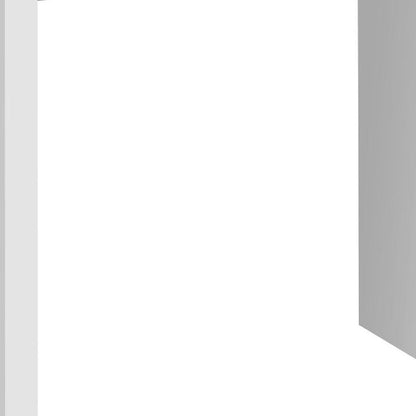 47" White Computer Desk With Three Drawers HomeRoots