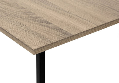 40" Taupe And Black Metal Coffee Table HomeRoots